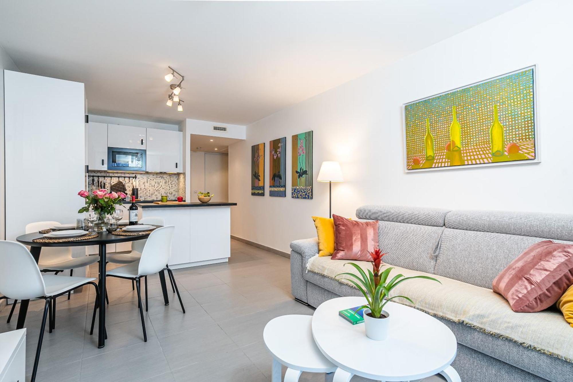Design T2, Neuf, 8 Min Palais Et Croisette, Parking Appartement