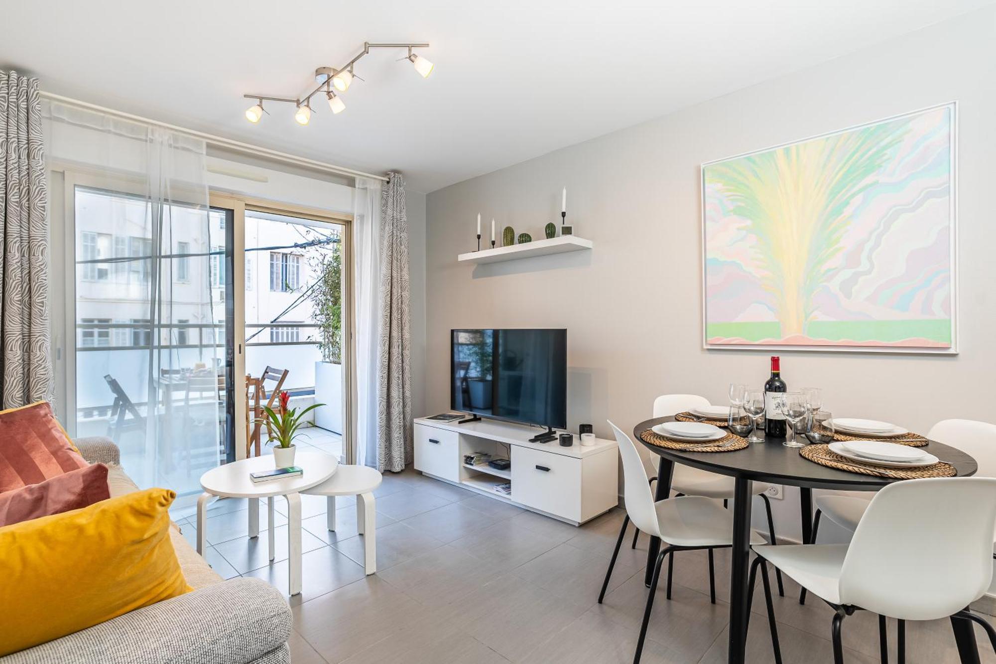 Design T2, Neuf, 8 Min Palais Et Croisette, Parking Appartement Cannes